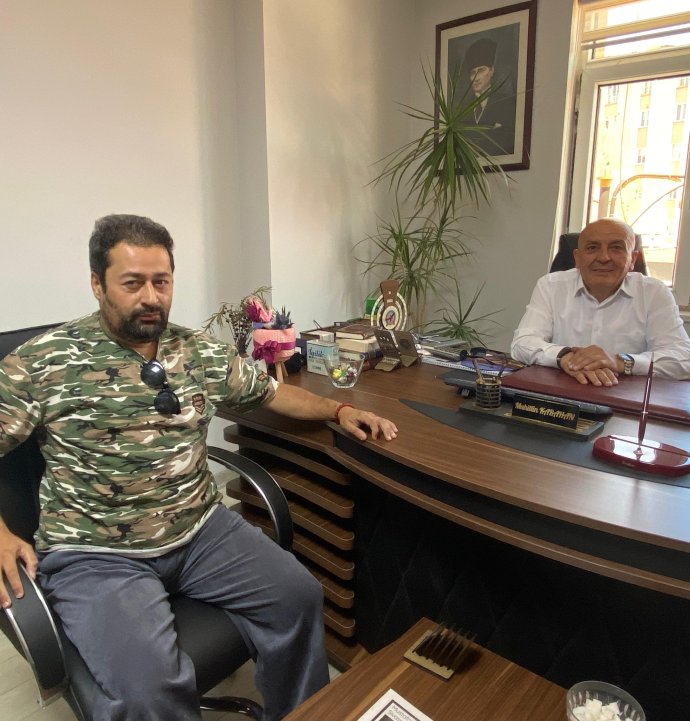 Aziz Mutlu Rende'den gazetemize ziyaret