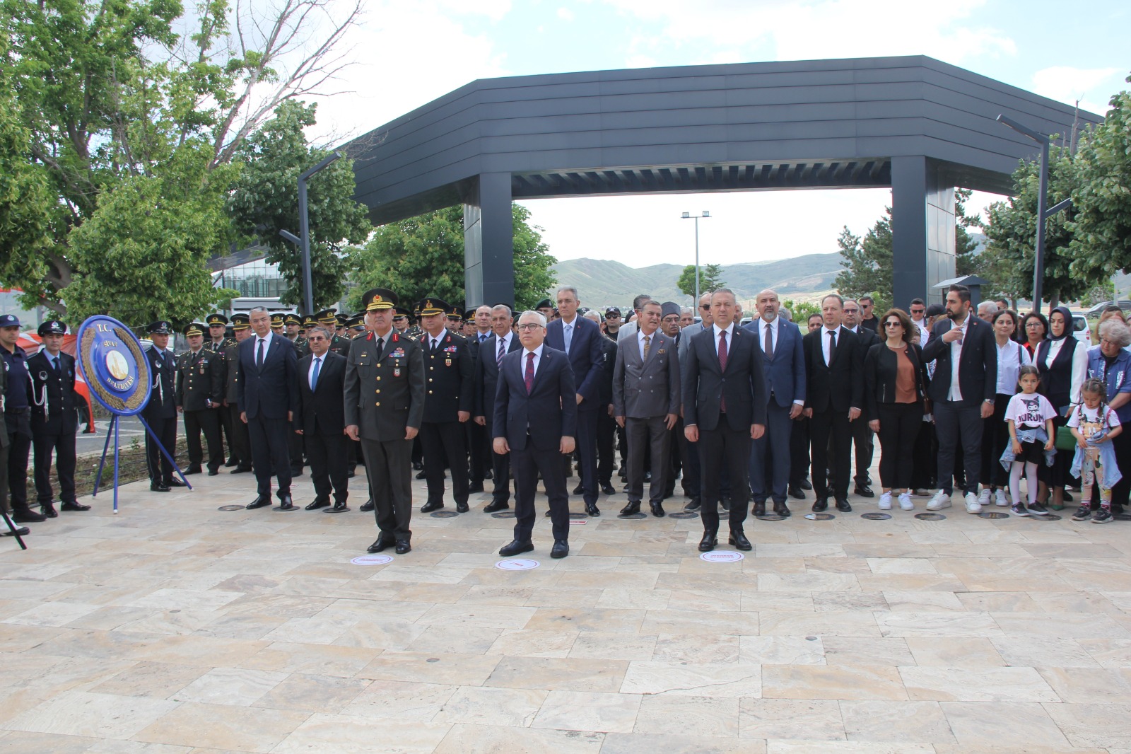 Sivas’ta Atatürk’ün gelişinin 107’nci yılı törenle anıldı