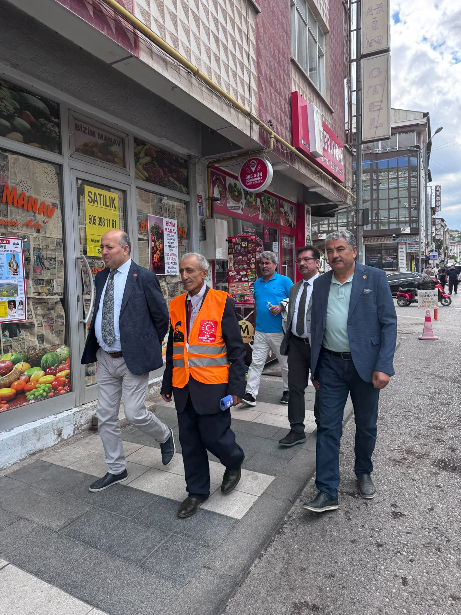 BTP Sivas teşkilatı Suşehri’nde sahaya indi