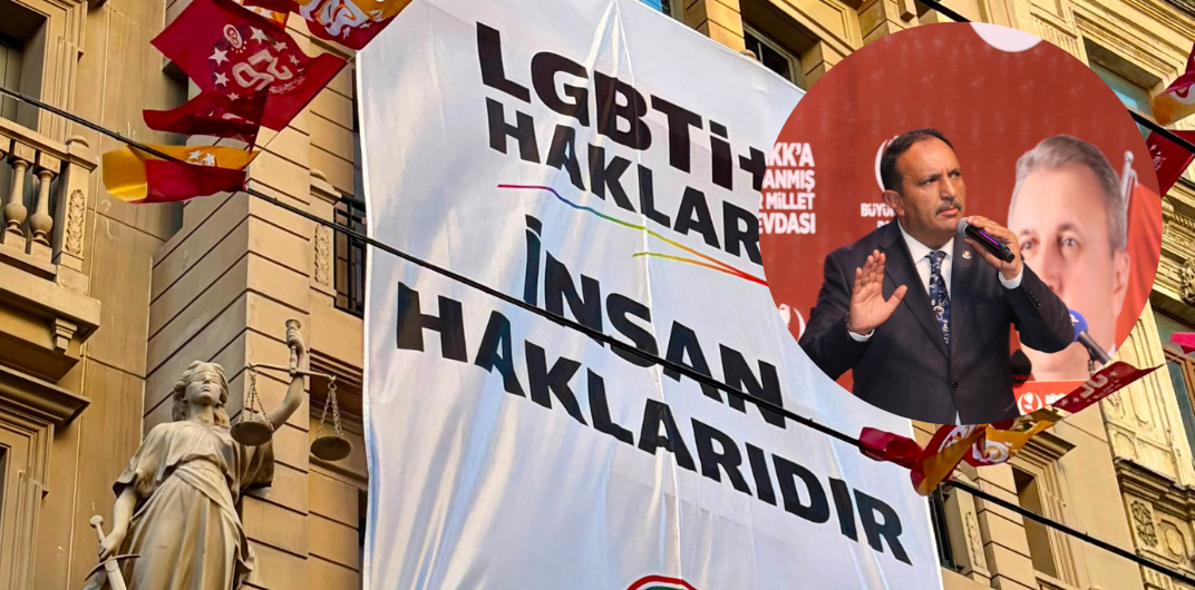 Bulut’tan İstanbul Barosu’na “LGBT pankartı” tepkisi