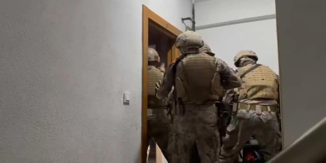 Sivas'ta Çapkanlar suç örgütüne operasyon