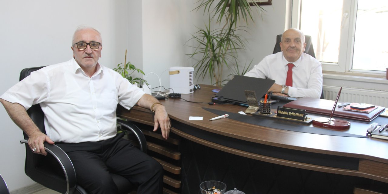 Salim Kabze’den gazetemize ziyaret