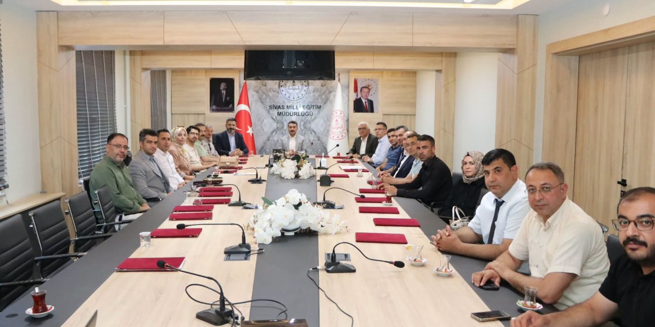 Sivas'ta rehberlik çalışmaları ele alındı