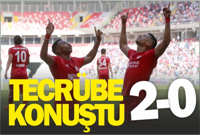 TECRÜBE KAZANDI : 2-0