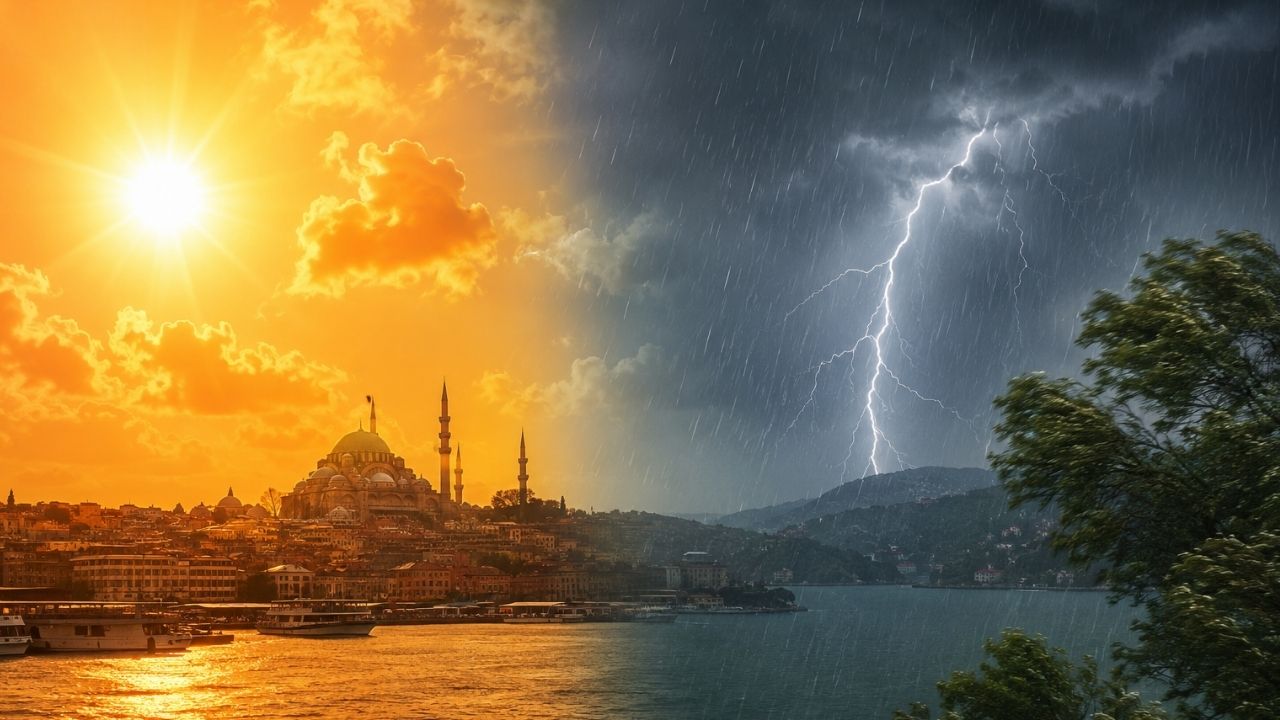 Kavurucu sıcakların yanına fırtınalı yağış geliyor! Meteoroloji tarih verdi