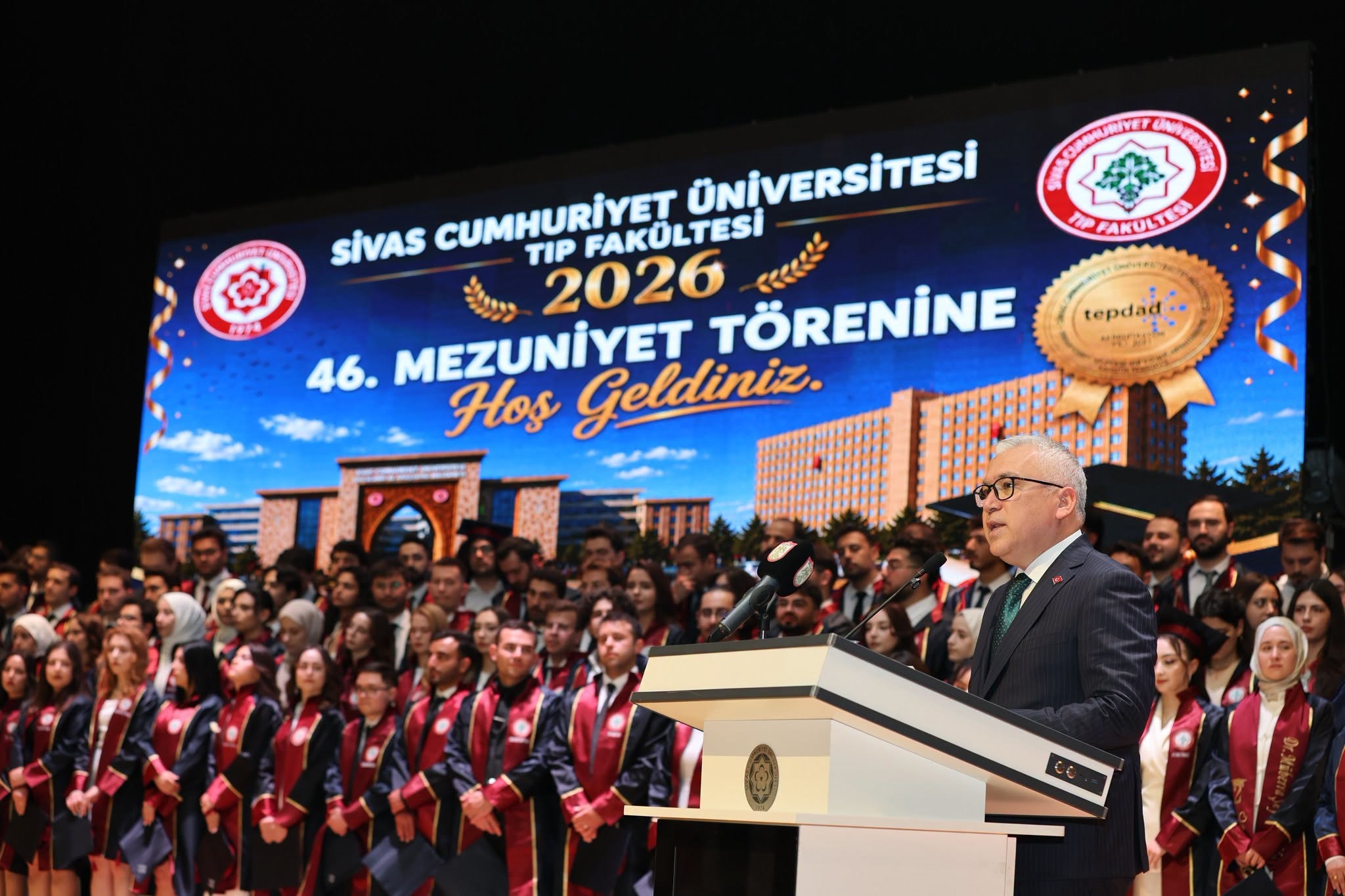 Sivas’tan 225 yeni hekim uğurlandı