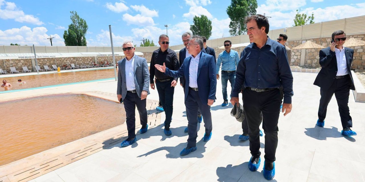 Sıcak Çermik’teki yatırımlar yerinde incelendi