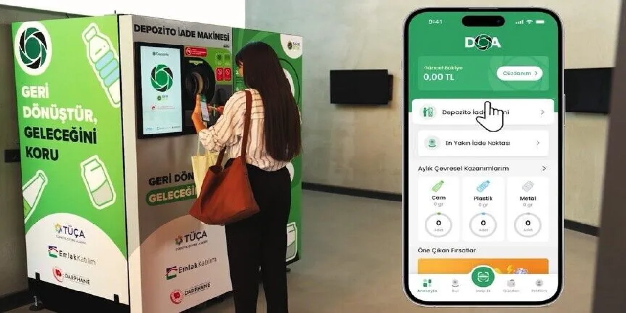 DOA ile toplanılan ambalaj sayısı 7 milyon 600 bine ulaştı