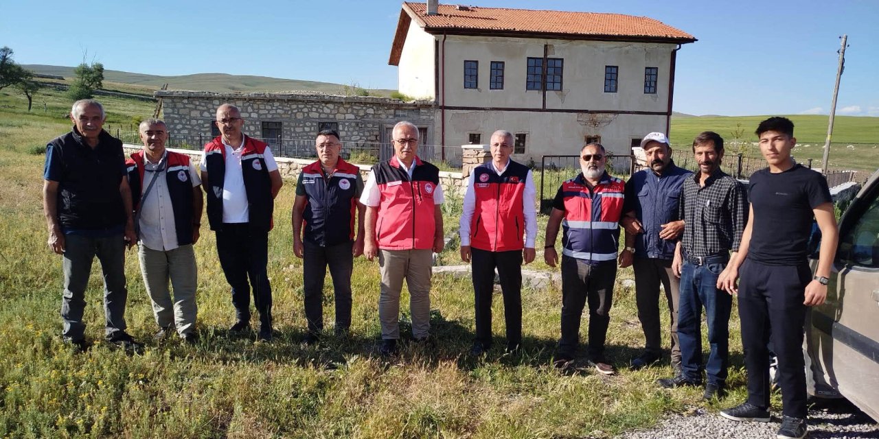 Sivas'ta Tuz Çalısı projesine yakın takip