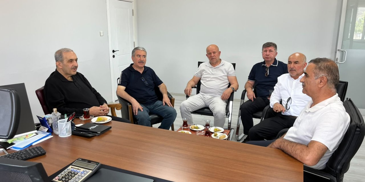 Sivas'ın eski başkanlarından vefa buluşması