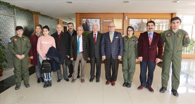 THK YÖNETİMİ ÖZAYDIN´I ZİYARET ETTİ