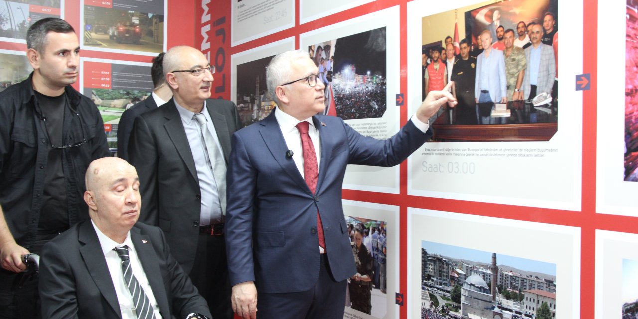 Sivas'ta 15 Temmuz'un hafızası yaşatılacak: Anı Merkezi açıldı