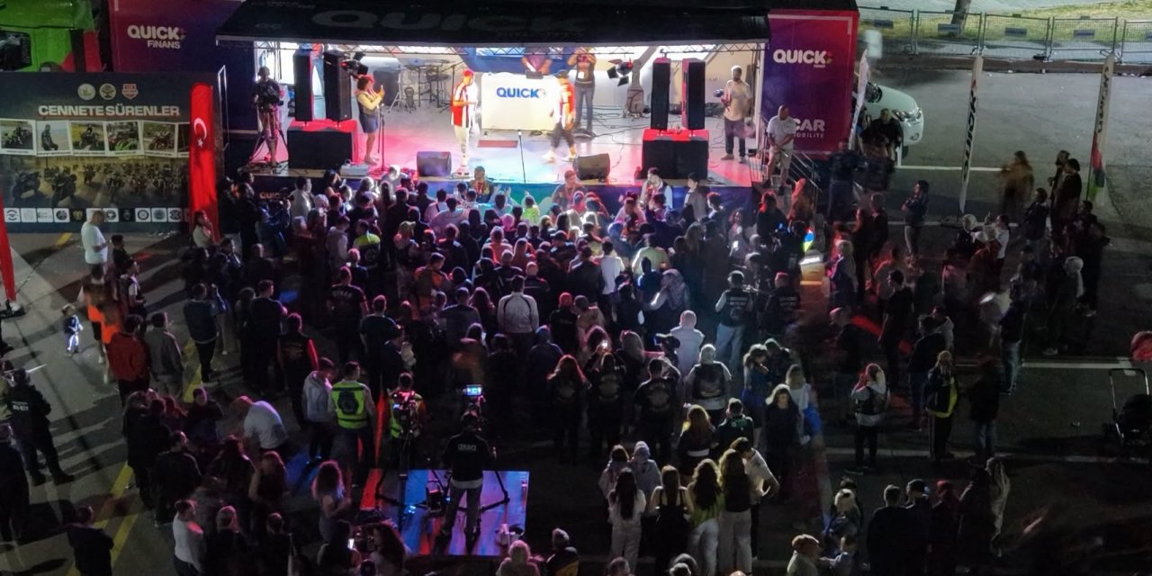 Sivas'ta motosiklet festivali coşkusu