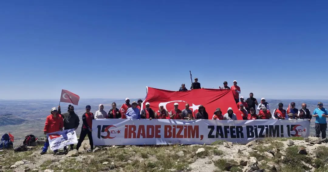 Yıldız Dağı'nda 15 Temmuz'a zirve vefası