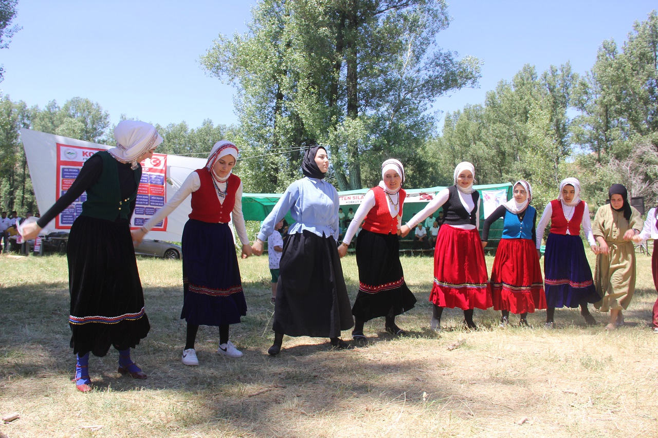 Korkut Köyü'nde ayran festivali coşkusu