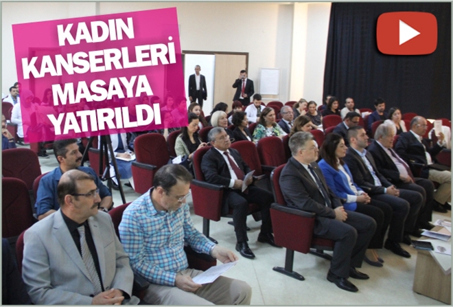 KADIN KANSERLERİ MASAYA YATIRILDI