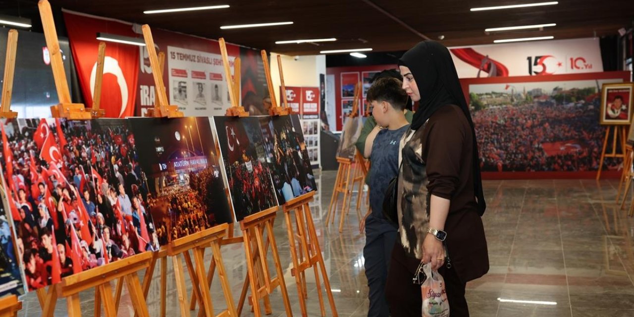 Sivas'ta açılan '15 Temmuz Anı Merkezi'ne yoğun ilgi