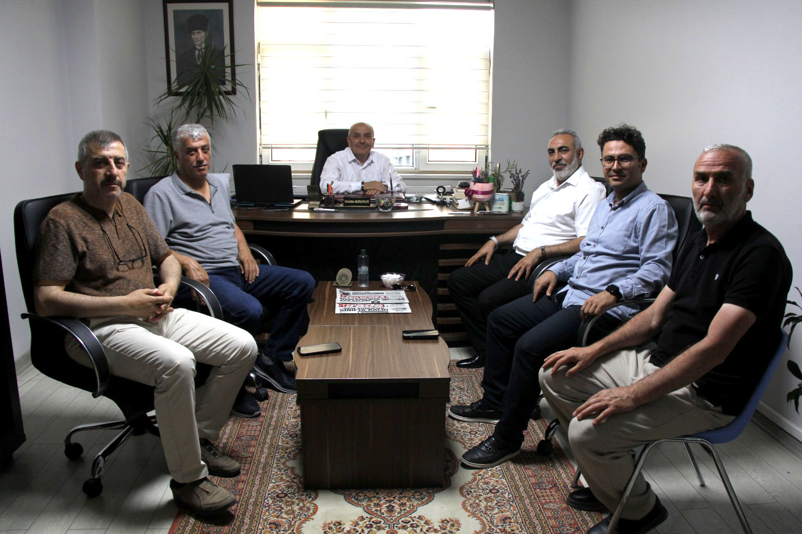 Başkan Adayı Gazi Sonkur'dan Ekspres'e ziyaret