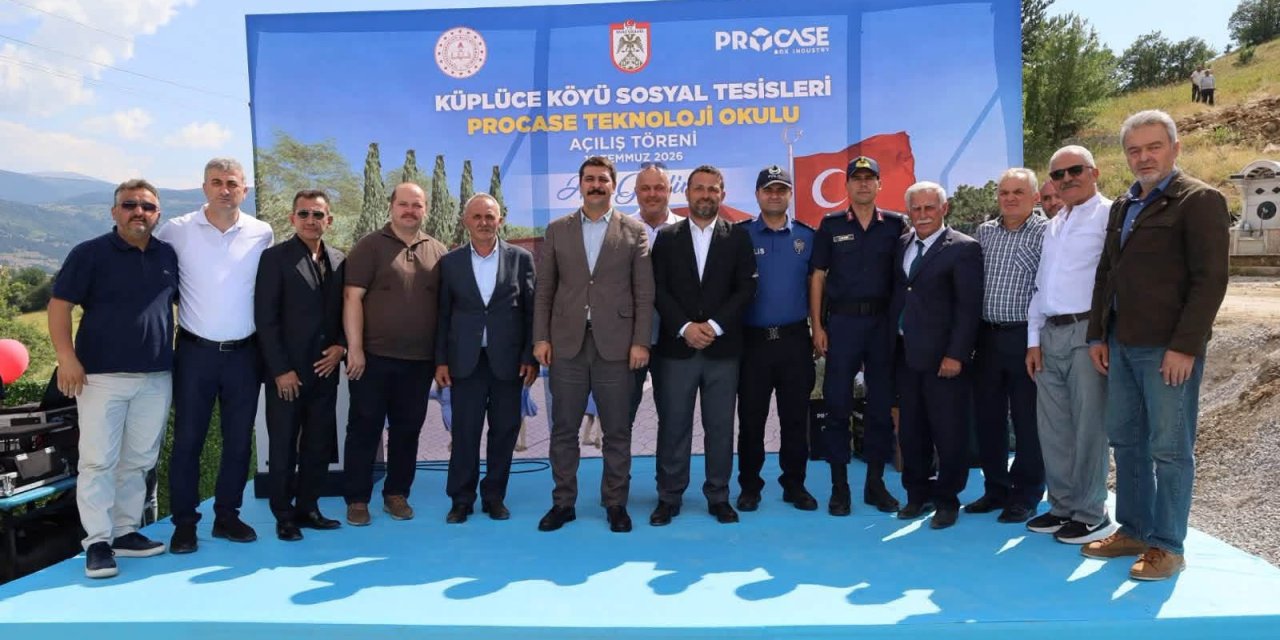 Küplüce Köyü sosyal tesisleri hizmete açıldı