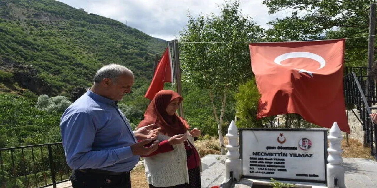 Şehit öğretmenin acısı ilk günkü gibi taze