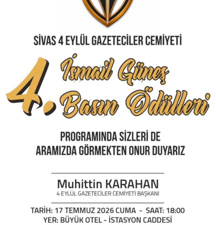 Nazım Türknas da Sivas’a geliyor!
