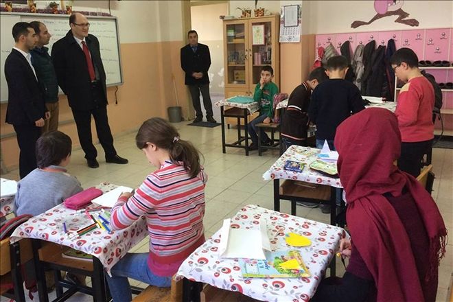 SUŞEHRİ KAYMAKAMI OKULDA İNCELEMELERDE BULUNDU