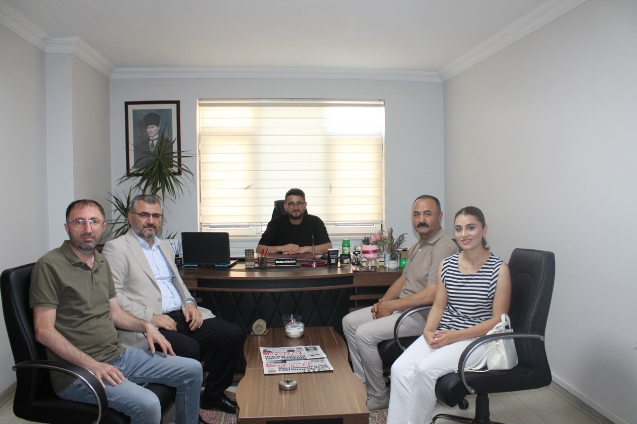 Yusuf Tanrıverdi'den gazetemize ziyaret