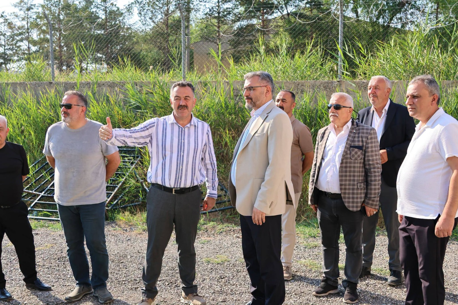 AK Parti heyetinden amatör spora destek ziyareti