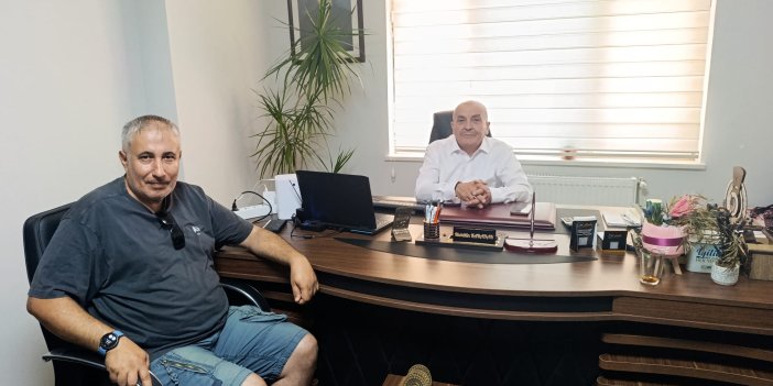 Ahmet Erçelik'ten Sivas Ekspres'e ziyaret
