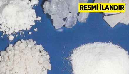 KOAGULANT, POLİELEKTROLİT VE SODYÜM KLORÜR