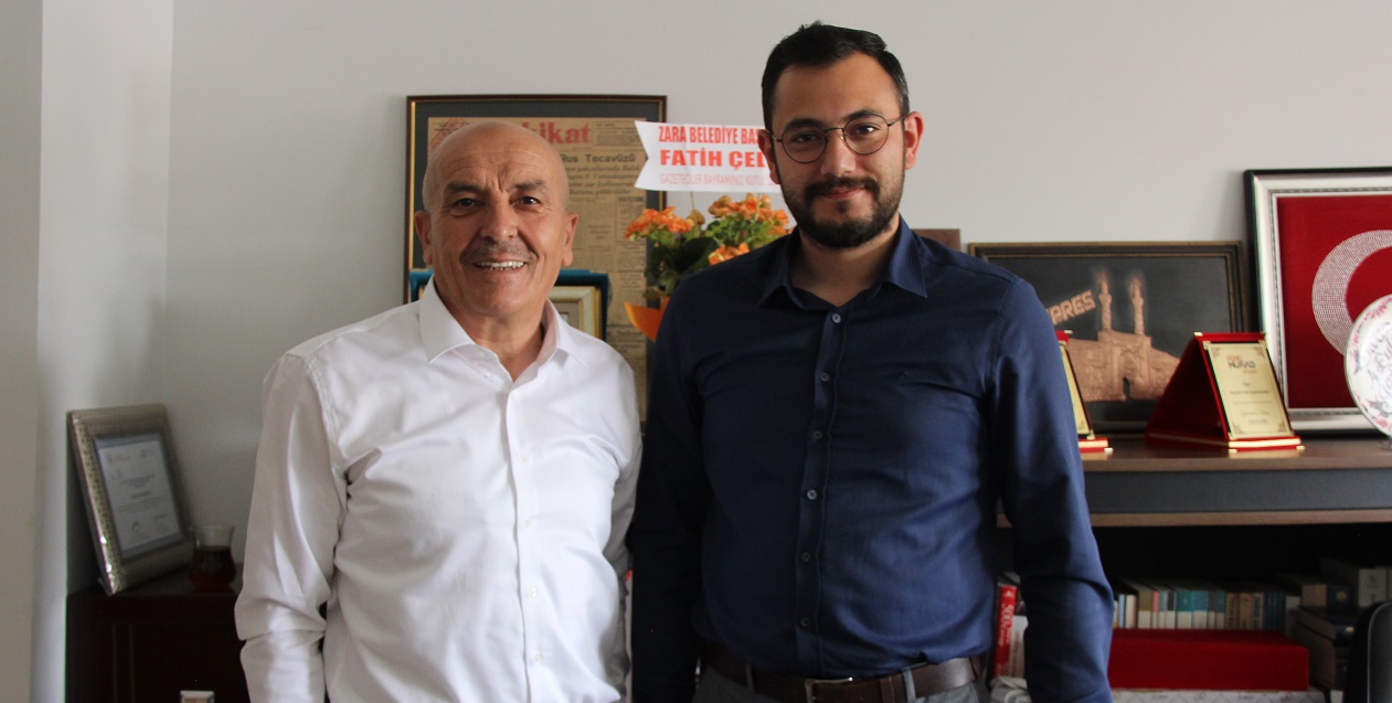 Özfidancı’dan Sivas Ekspres’e Basın Bayramı ziyareti