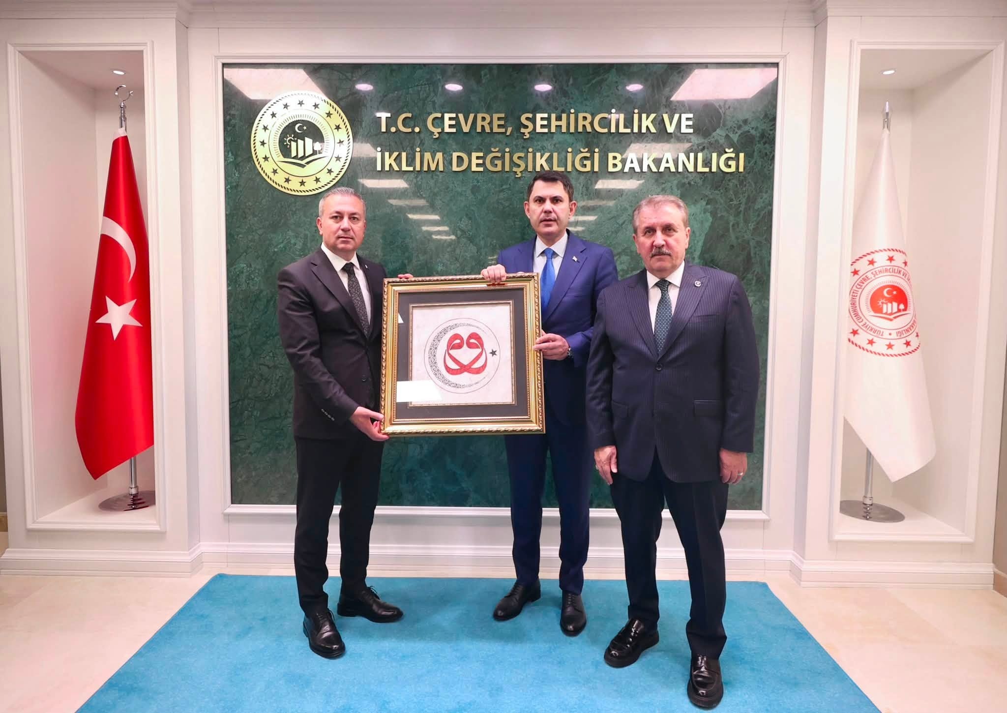 Başkan Uzun'dan Ankara'da Sivas mesaisi