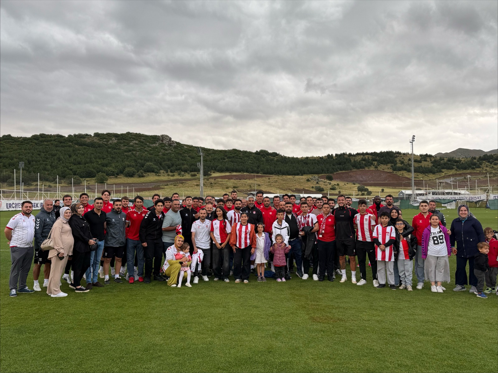 Erciyes'te Sivasspor'a moral