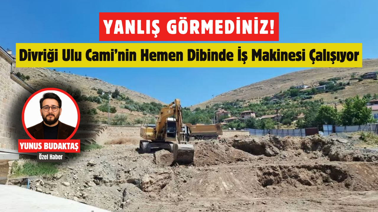 Divriği Ulu Cami'de skandal görüntüler!