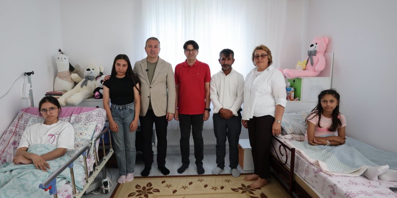 Acılı kardeşlere Başkan Uzun'dan destek eli