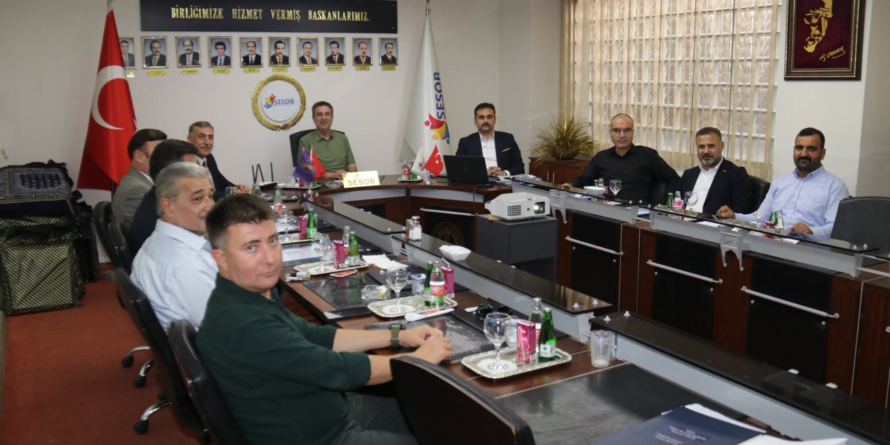 Esnafın gündemi SESOB toplantısında ele alındı