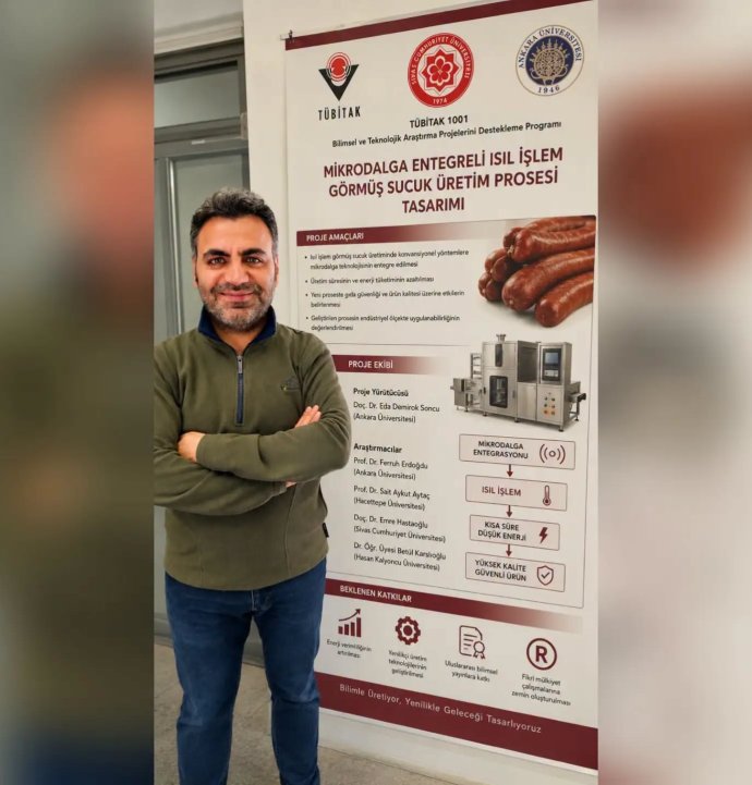 SCÜ akademisyenine TÜBİTAK 1001 desteği