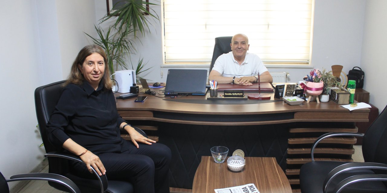 Semiha Ekinci'den gazetemize ziyaret