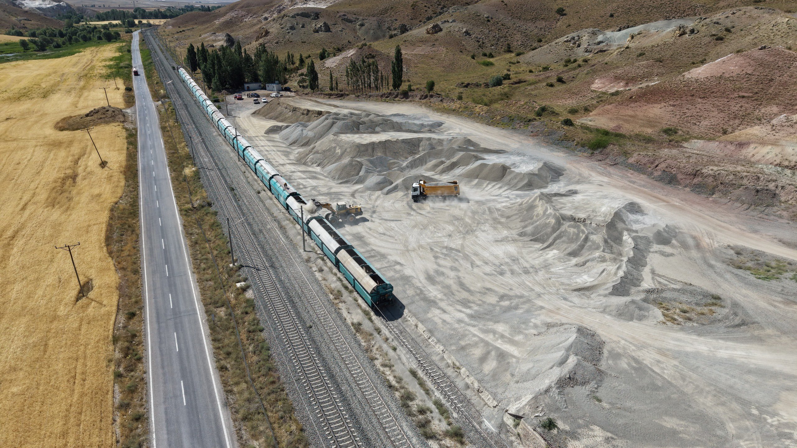 Sivas Belediyesi Tecer taş ocağında 196 bin ton üretime ulaştı