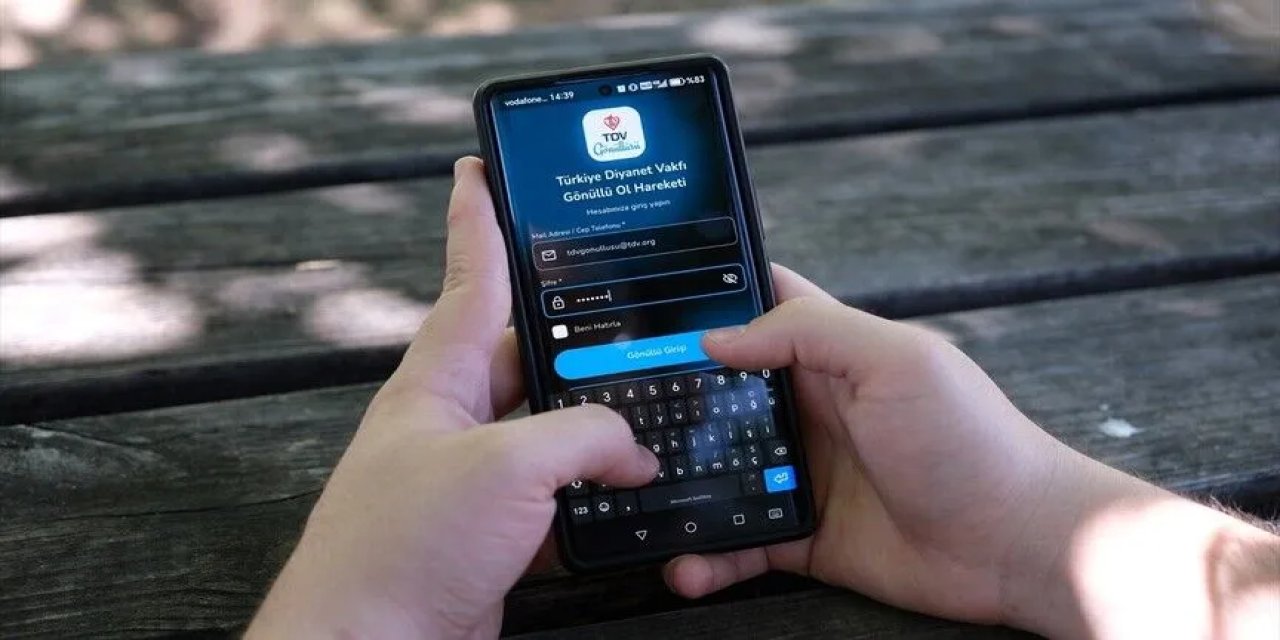 "TDV Gönüllüsü" mobil uygulaması hayata geçirildi