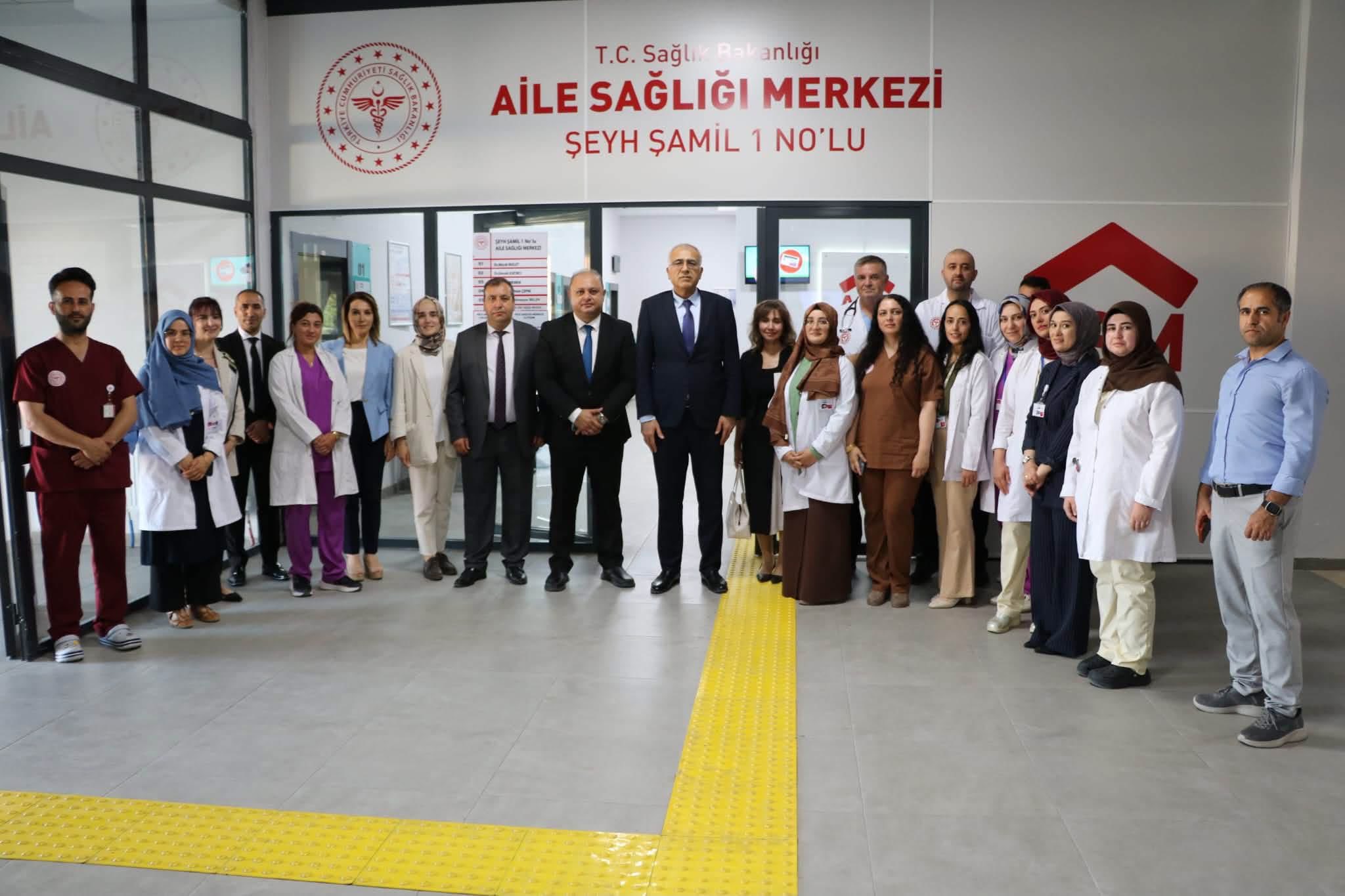 Halk Sağlığı Genel Müdürü Erdoğan Öz, Sivas’ta sağlık tesislerini inceledi