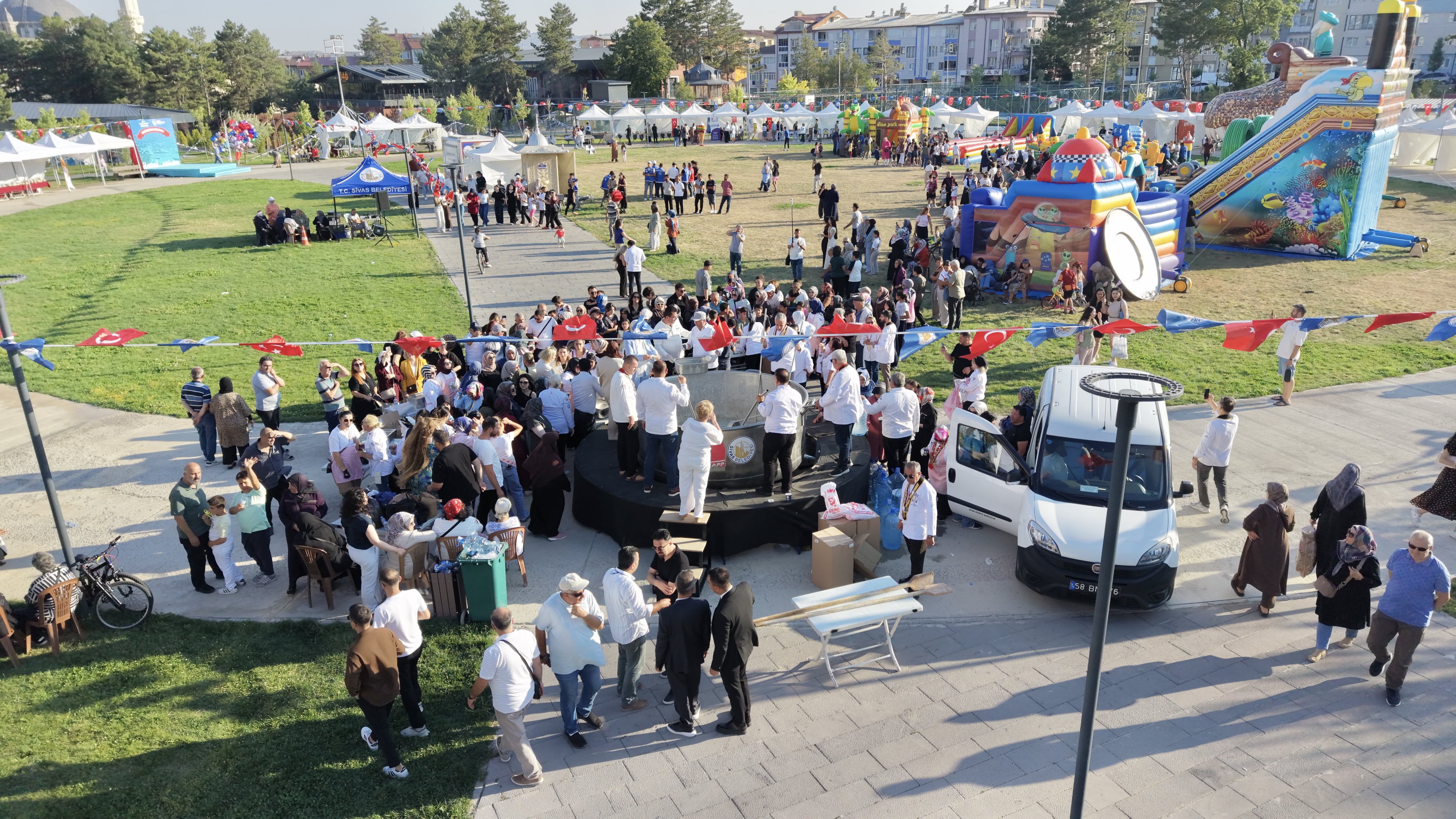 Sivas’ta 5 bin kişilik ayran aşı çorbası ikramı