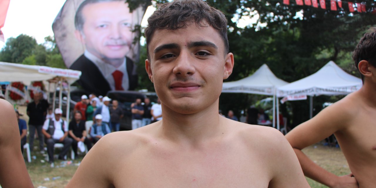 Sivaslı güreşçi: Recep Tayyip Erdoğan
