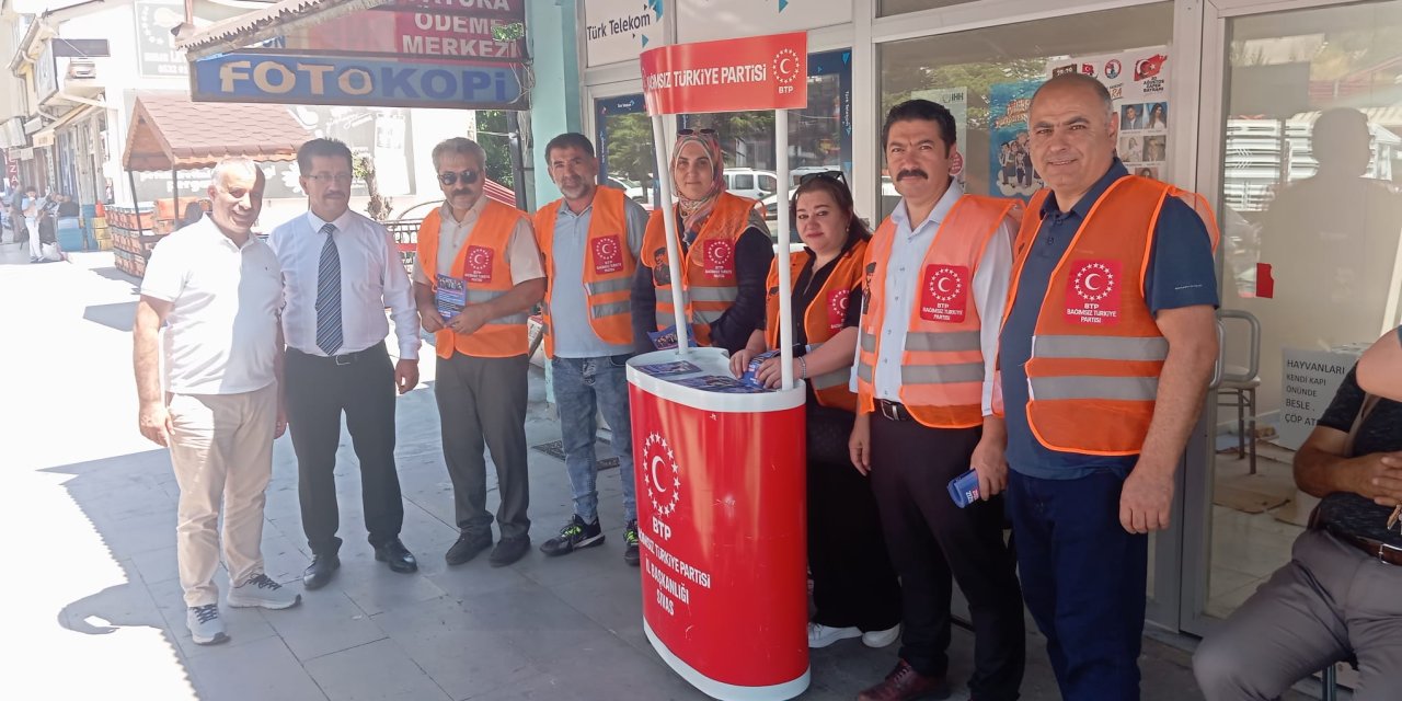 BTP Sivas ilçelerde teşkilatlanıyor
