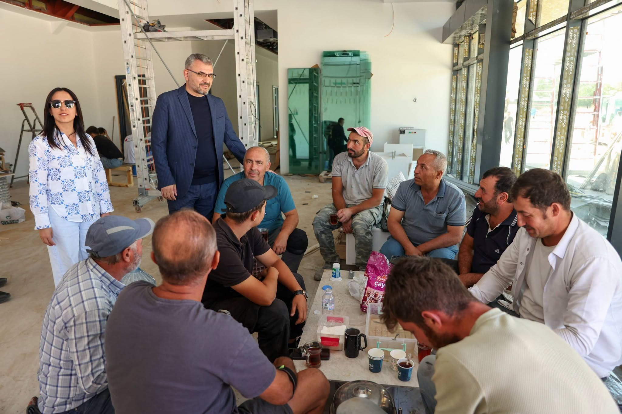 Tanrıverdi'den YHT Garı'na yakın takip