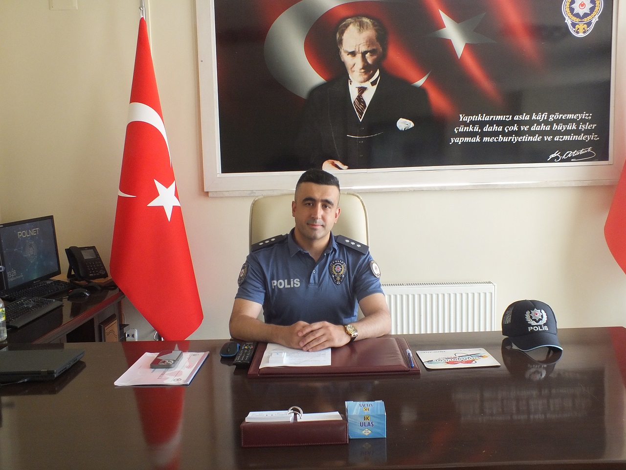 Ulaş'ın yeni Emniyet Amiri görev başında