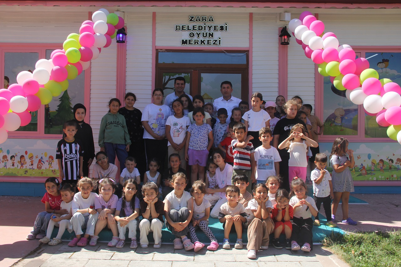 Sivas'ta çocuklara özel oyun evi hizmete girdi