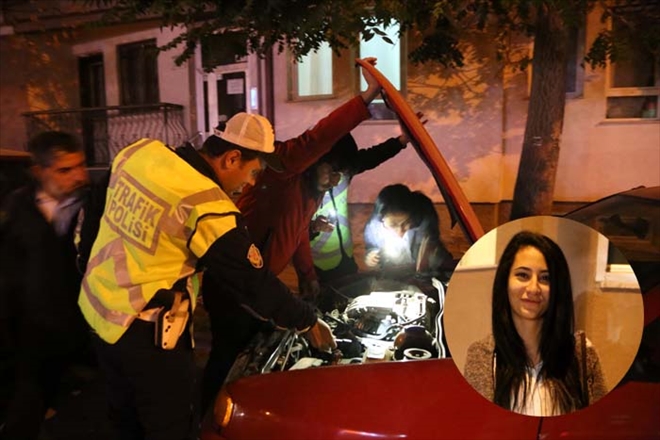 OTOMOBİLİN MOTORUNA SIKIŞAN KEDİYİ SAHİPLENDİ