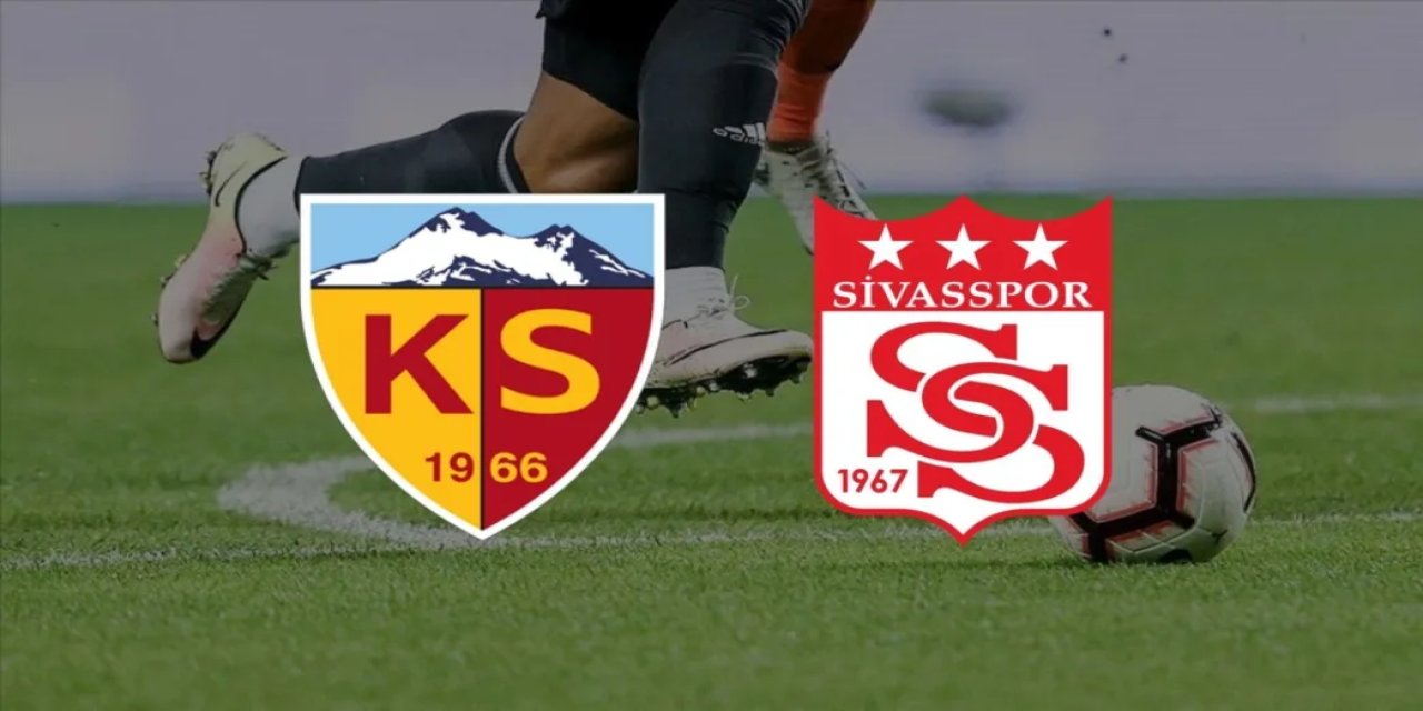 Sivasspor'un Kayseri deplasmanında ilk 11'i belli oldu