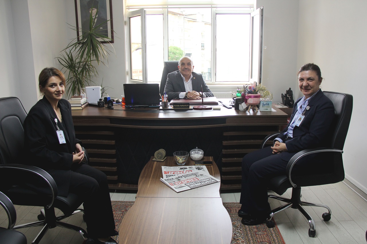 LÖSEV’den Sivas Ekspres Gazetesi’ne ziyaret